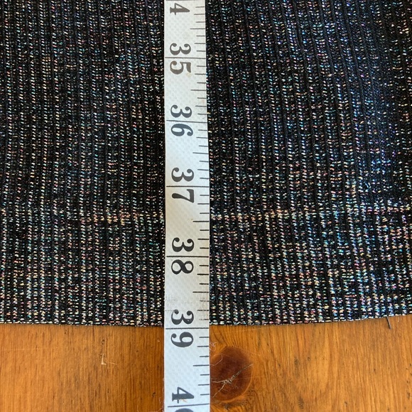 Vintage Black and Iridescent Fitted Cocktail Dress - Picture 8 of 14